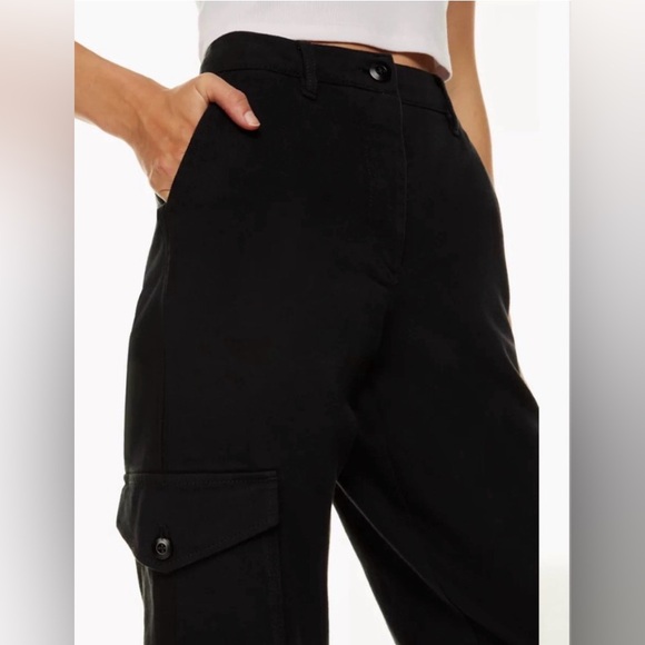 WILFRED FREE Modern Cargo Pants - Black - Picture 4 of 15